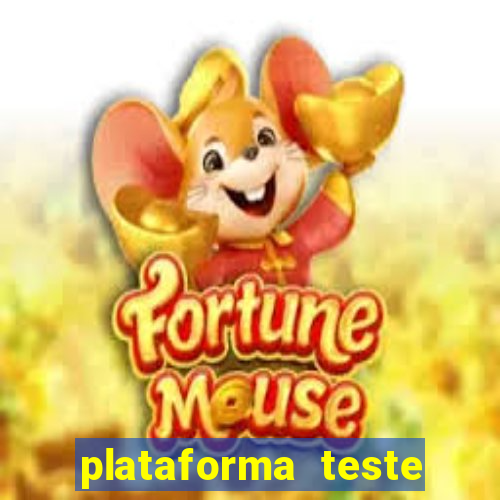 plataforma teste fortune tiger